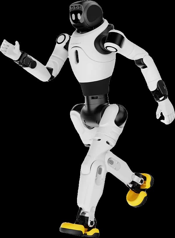 Robotul umanoid AgiBot X2 Ultra în mers, 1,31 m