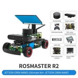 ROSMASTER R2 cu nVidia Jetson ORIN Nano 8GB