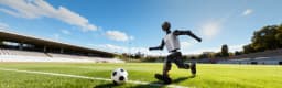 Booster T1 pe terenul de fotbal
