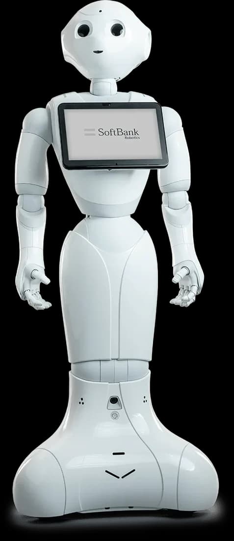 Robotul Pepper cu tableta veche