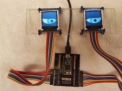 Ochi animați electronici SEB