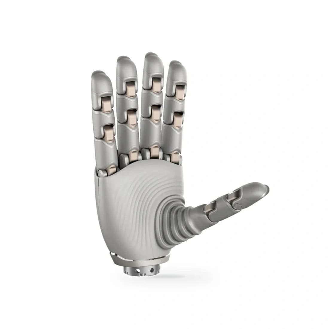 Mâna dexteră OmniHand 3 Ultra-M, cu degetele întinse