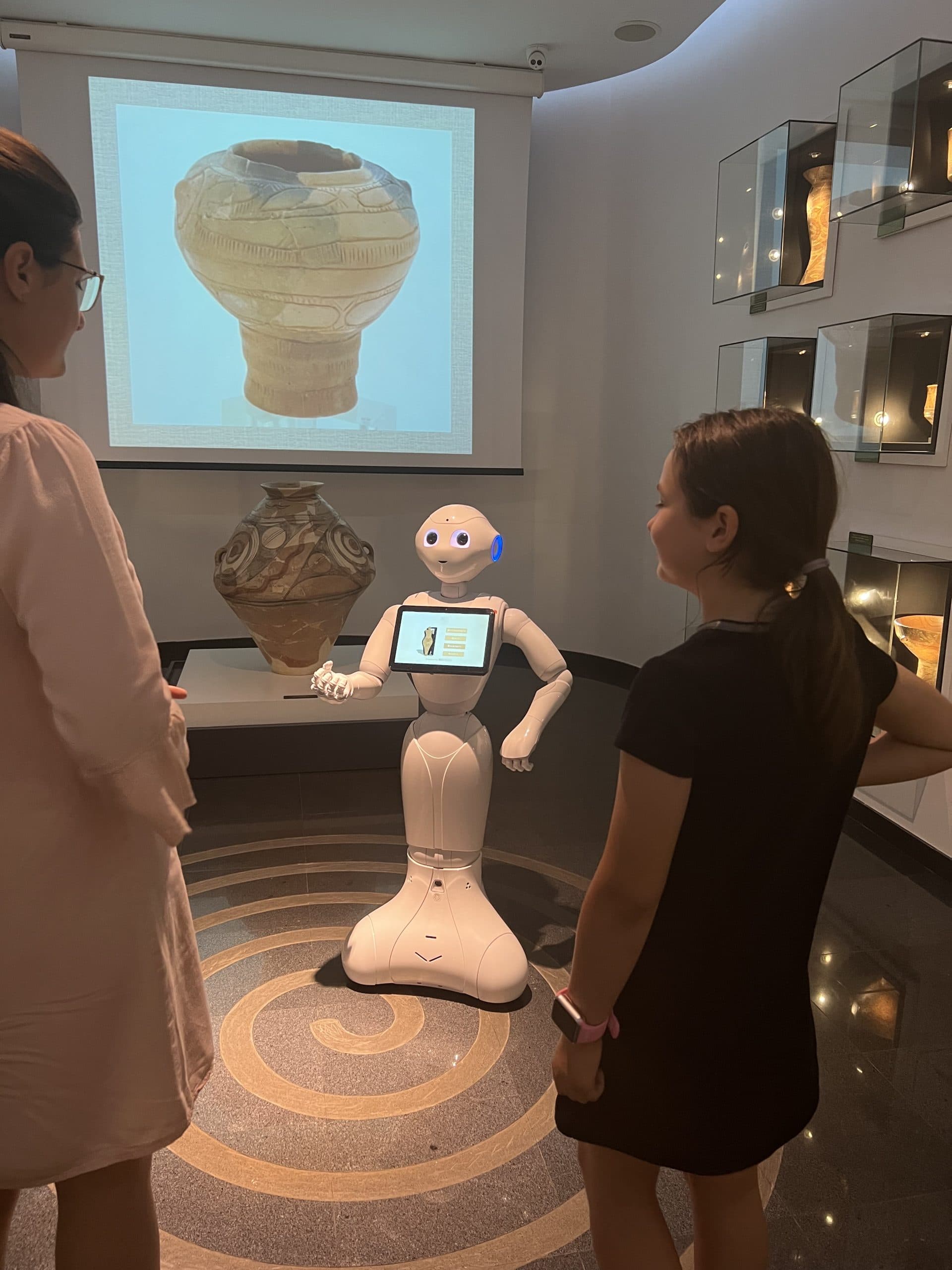 |Pepper robot la muzeu||||