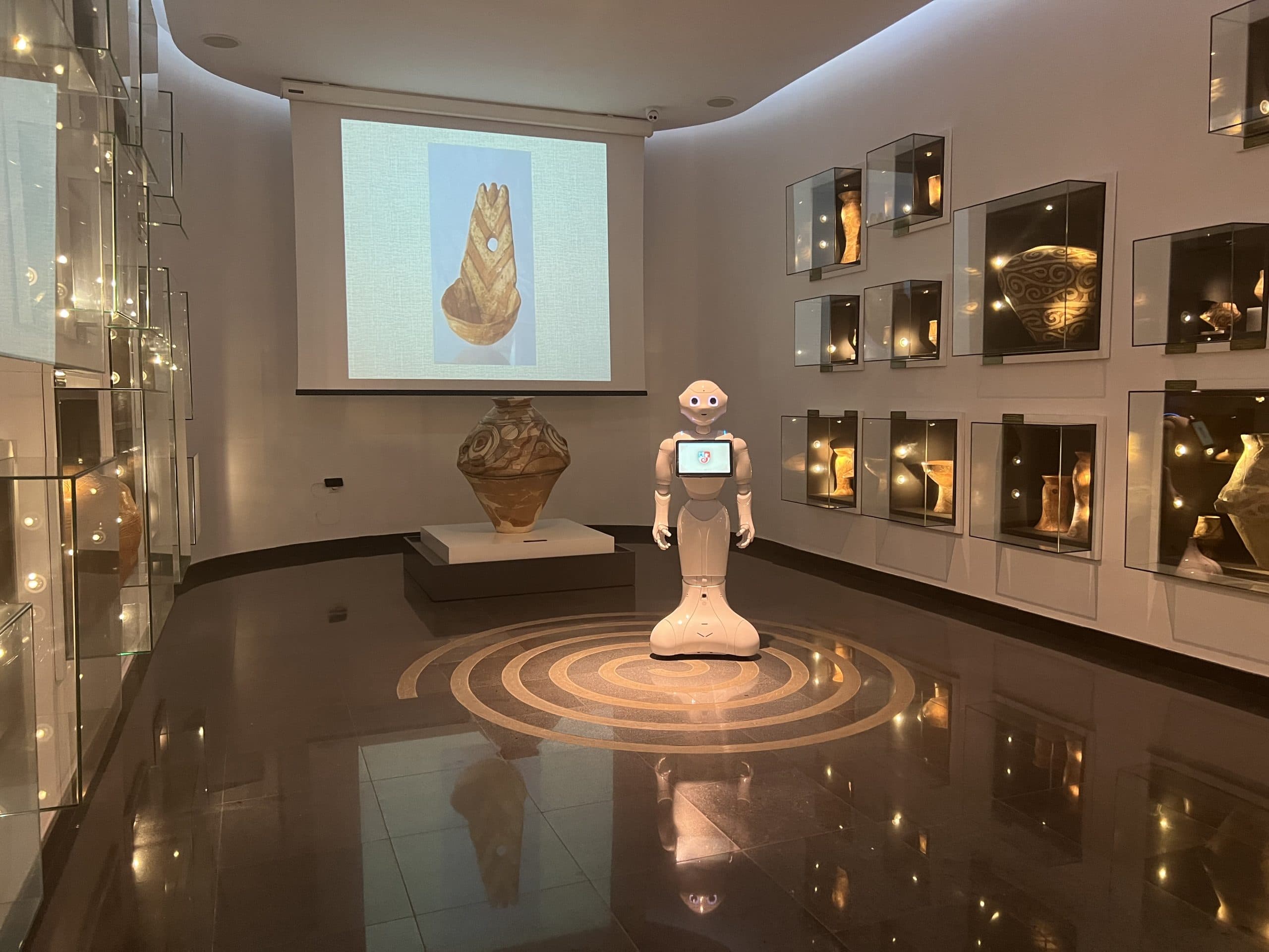 |Pepper robot la muzeu||||