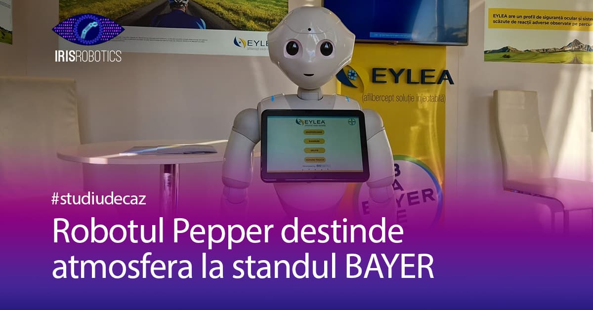 |Pepper Robot la BAYER||
